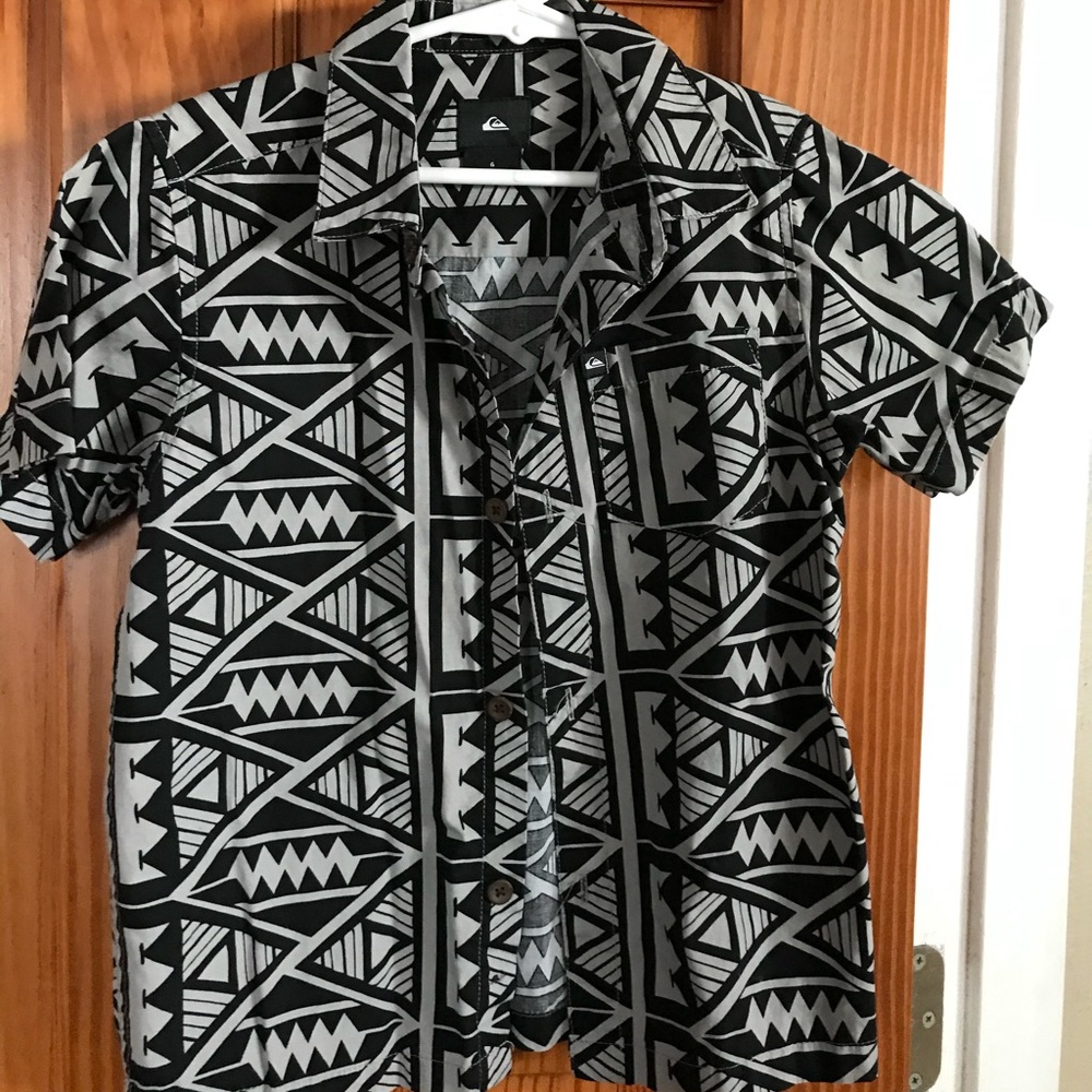 Quiksilver Dress Shirt - Size 7